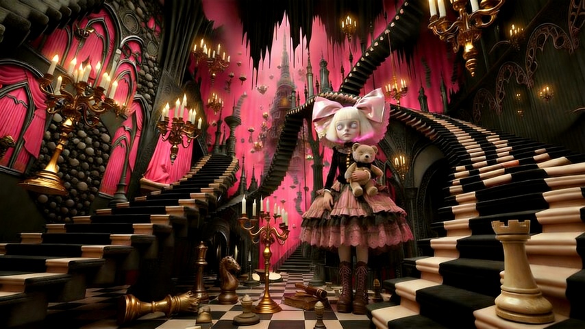 Alice in the Pink Abyss